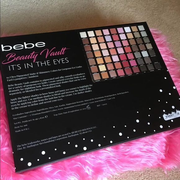 Bebe Makeup Bebe Beauty Vault Kit Its In The Eyes Poshmark